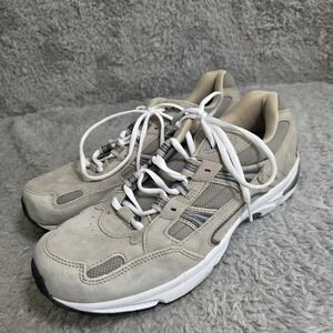 Vionic Walker Sneaker Gray Suede Mesh Orthopedic Mens 12 Excellent